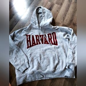 Harvard hooded sweatshirt